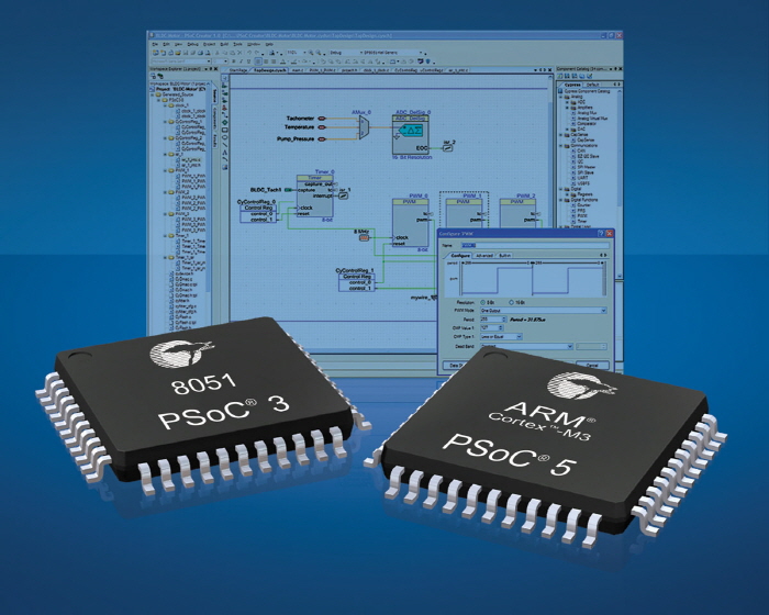 PSoC Creator 2.0 설계 환경을 위한 컴포넌트 팩 업데이트 발표 ! - E4ds 뉴스